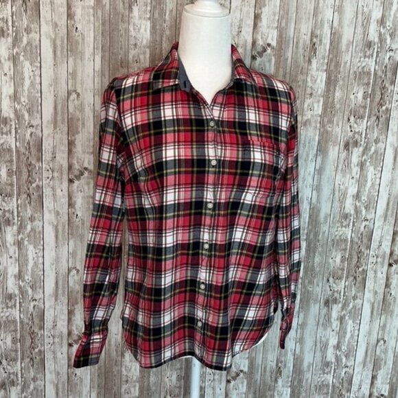 Tommy Hilfiger Tops - Women's Tommy Hilfiger Flannel Button Down Shirt size Small